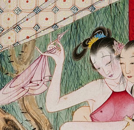 新县-迫于无奈胡也佛画出《金瓶梅秘戏图》，却因此成名，其绘画价值不可估量